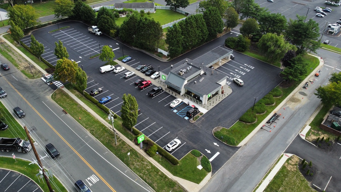 TD Bank Parking Lot Milling & Repaving | Williamstown, NJ